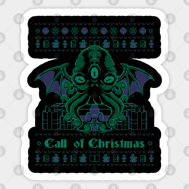 lovecraft christmas sweater